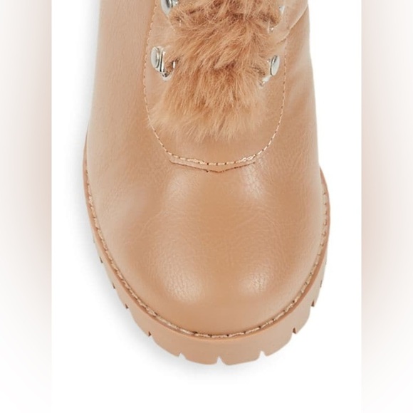 Pelica Faux Fur Block Heel Booties - Picture 4 of 10